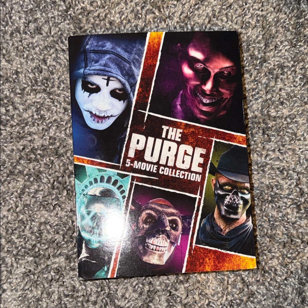 The Purge 5-Movie Collection DVD Set